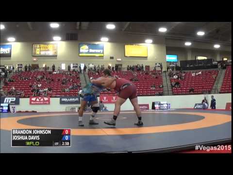 130 kg CR1 - Brandon Johnson (Cougar OTC) vs Joshua Davis (Air Force WC)