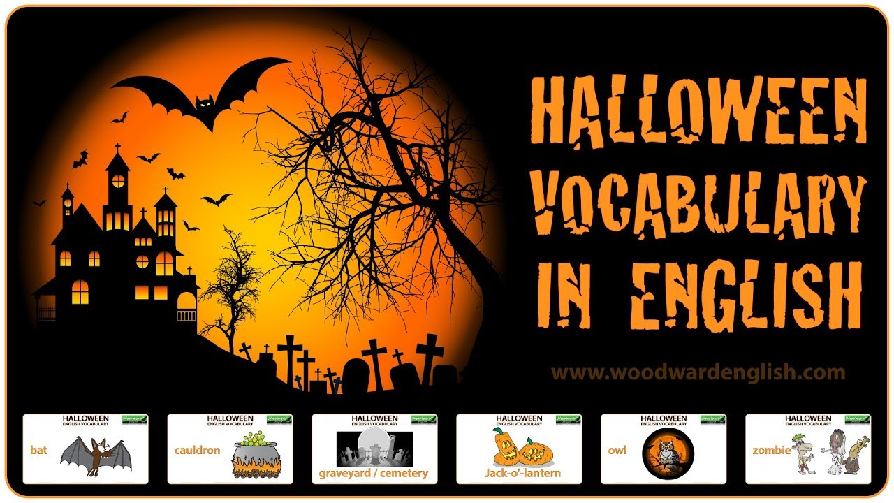 Halloween Vocabulary in English - Learn Halloween Words