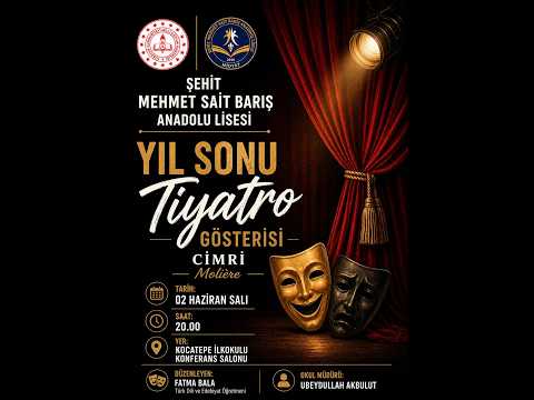 Midyatlı Öğrencilerden Muhteşem Performans! Dünyaca Ünlü "Cimri" Oyunu Ayakta Alkışlandı!