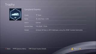 Trophy List: Batman Arkham Knight-2008 Tumbler Batmobile Pack