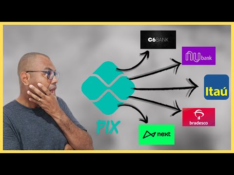 Como usar a MESMA CHAVE PIX em Bancos Diferentes?🤑