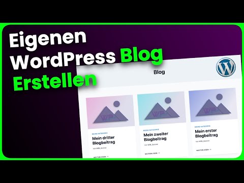 Create a WordPress blog with the free Kadence theme