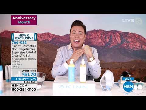 Skinn Cosmetics NonNegotiables Supersize AM + PM Reinigung...