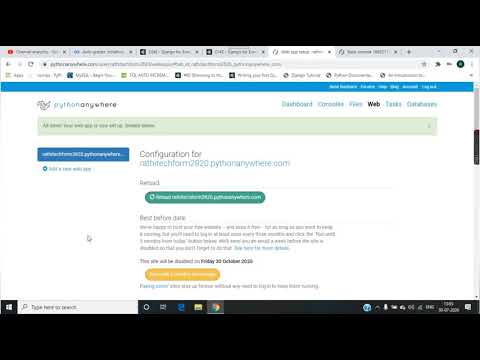 Django for everybody // course 1// week 2// installing django
