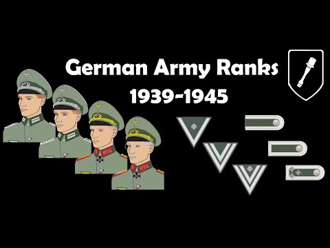 German Army Ranks 1939-1945