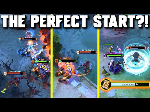 The PERFECT Start?! - Dota 2 - Grubby