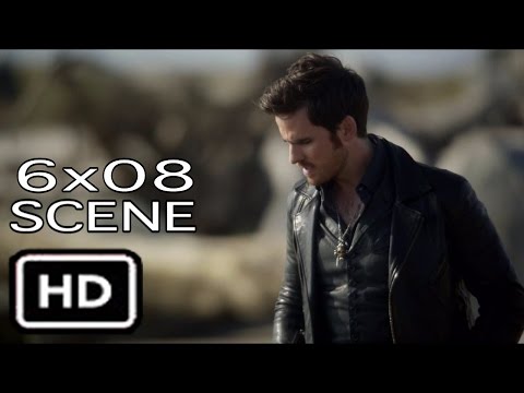 Once Upon a Time 6X08 "Evil Queen Beats Hook" Scene Season 6 Episode 8