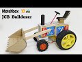 How To Make Matchbox JCB At Home Diy JCB Backhoe Loader With Matchbox JCB Bulldozer