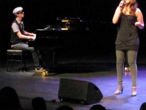 Roza Lozica & Kevin: How come you don't call me & His eyes on the sparrow (at Talent Night 2009)