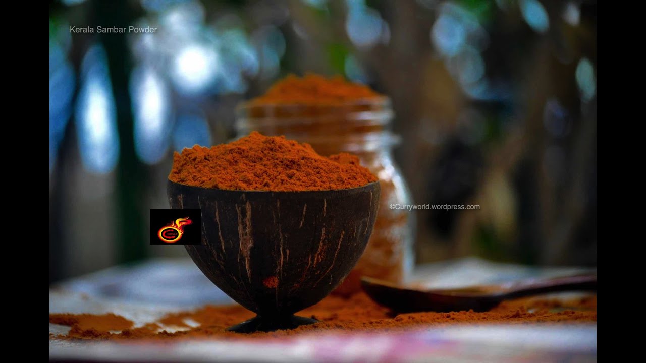 How to make home made Kerala Sambar Powder-With English Subtitles :Recp no-41