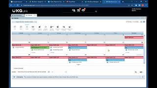 Kronos- How to do schedule, MOCs, availability