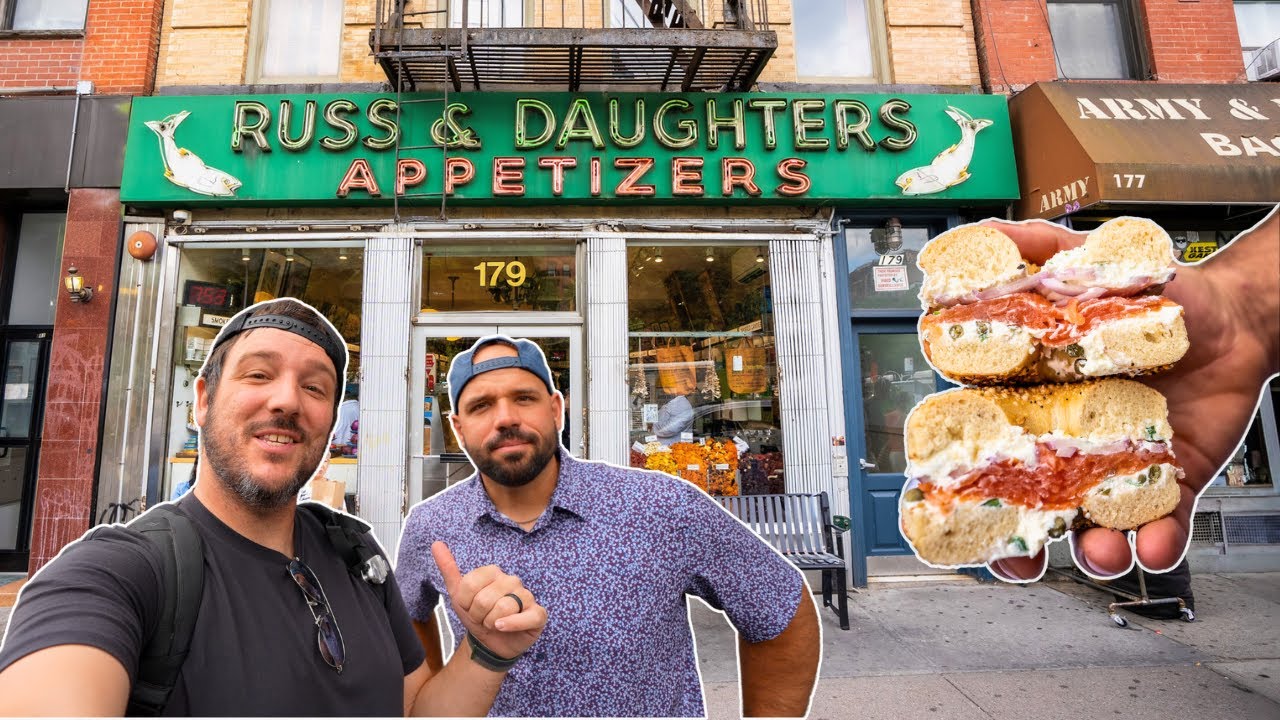 Eating 8 of New York's Most Iconic Foods... with a Professional Chef