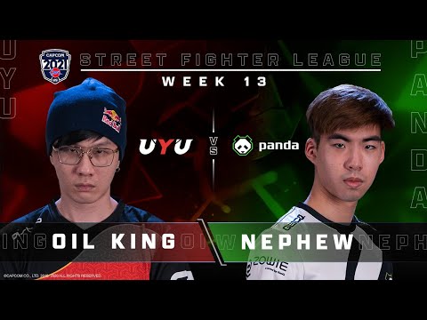 Oil King (Rashid) vs. Nephew (Kolin) - Bo3 - Street Fighter League Pro-US Season 4 Week 13