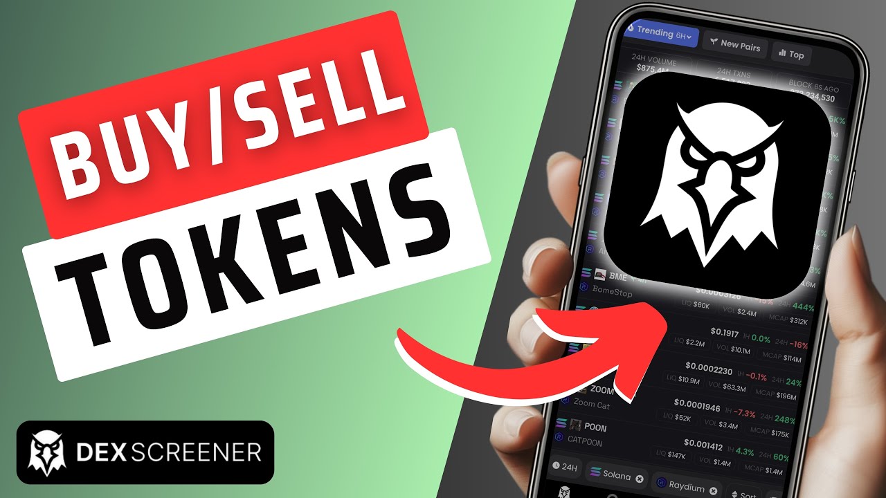 How To Buy And Sell Tokens On DEX Screener- FULL TUTORIAL