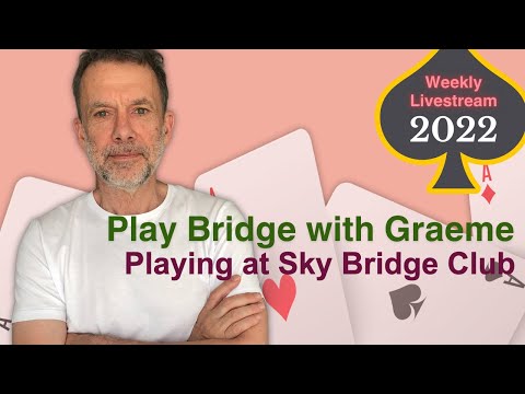 Playing at Sky Bridge Club