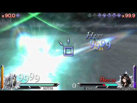 Final Fantasy Dissidia Duodecim - Sephiroth (+ Lightning) vs. Tifa (Lv.255)