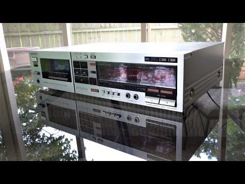 Sony TC-FX707R Stereo Cassette Deck - Totally 80s