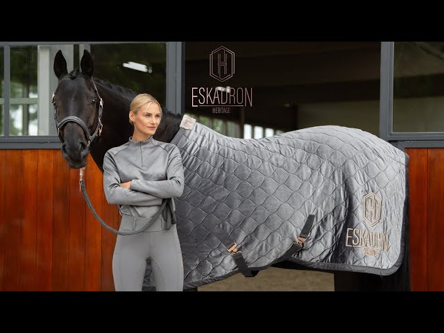 2023 Eskadron Heritage Acrylic Quilted Sweat Rug 123256217