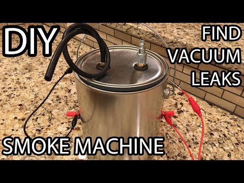 Project Time: DIY Smoke Machine Build - Find Those Vacuum Leaks!