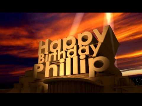 Happy Birthday Phillip