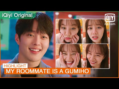 Woo Yeo is fascinated by the adorble drunken Dam | My Roommate is a Gumiho EP5 | iQiyi K-Drama