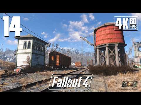 Fallout 4 (PC) - 4K60 Walkthrough Part 14 - Bedford Station