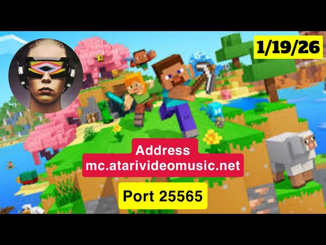 Atari Video Music Anarchy Minecraft Server