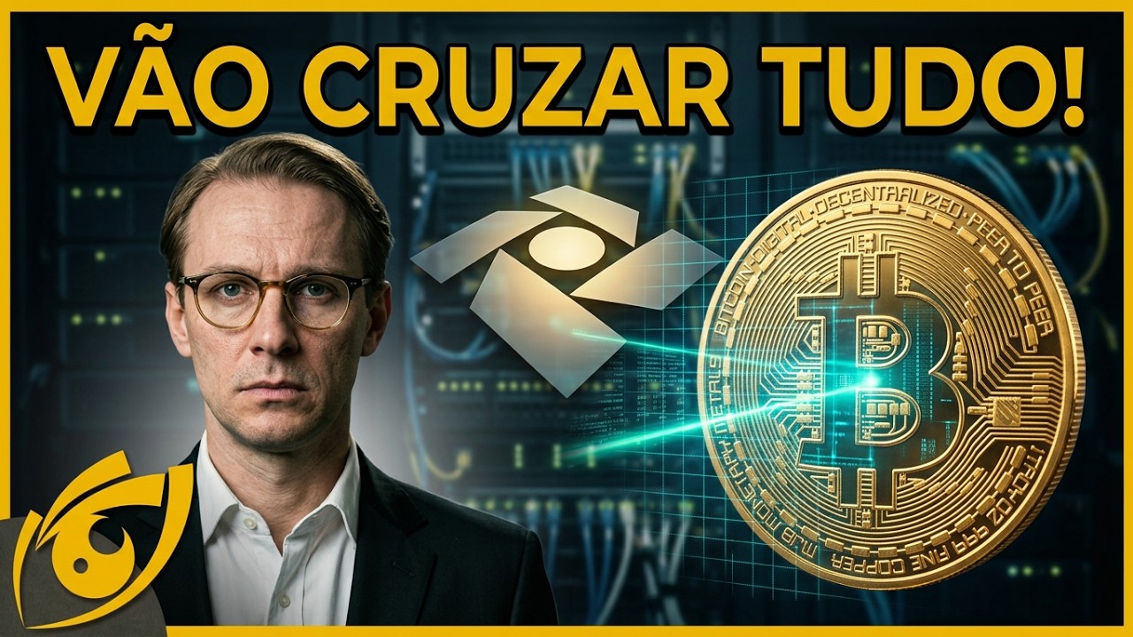 É LEI: A receita federal vai CRUZAR SEUS DADOS de BITCOIN!
