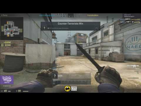 CS:GO - bENITA DOUBLE KNIFE (Stream Highlights, Funny Moments)