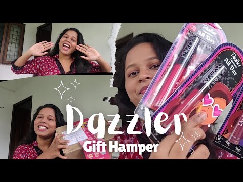 അങ്ങനെ എനിക്കും കിട്ടി @EyetexDazller Gift Hamper 📦✨️😲#youtube #viral #makeup #collaboration #like