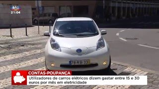 Contas-poupança sobre carros elétricos – SIC