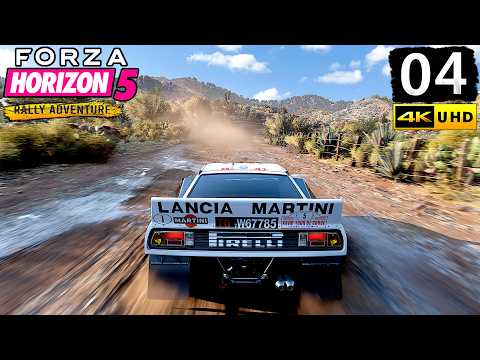 Forza Horizon 5 Rally Adventure Gameplay Walkthrough Part 4 - PC 4K 60FPS No Commentary