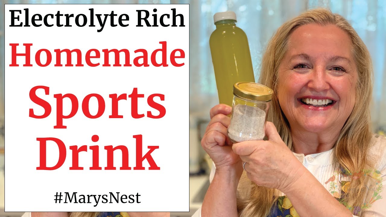 The Easy Way to Make Homemade Electrolyte Drinks and Sports Drinks