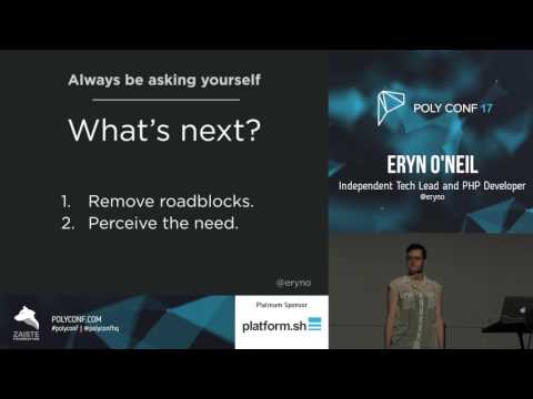 You're the tech lead! Now what? · Eryn O'Neil