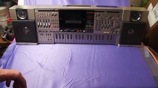 Video thumbnail for CASIO KX-101 MINI SYNTHESIZER KEYBOARD BOOMBOX GHETTO BLASTER RADIO by Donz Cool Vids