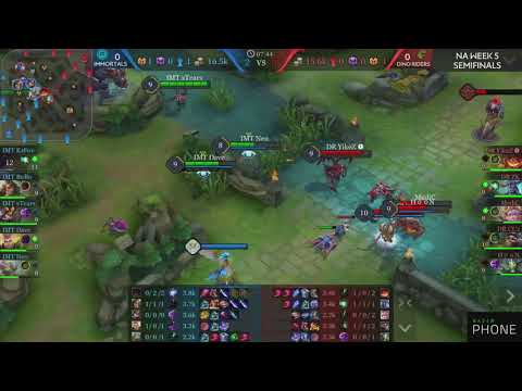 Valor Series NA Week 5 Semi Finals 2 Dino Riders VS Immortals Game 1
