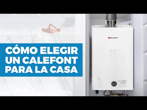 Cómo elegir el calefont para la casa