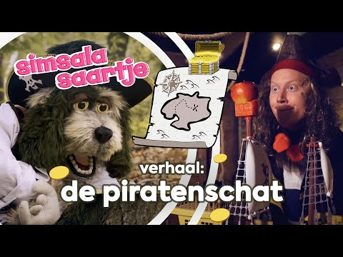 DE PIRATENSCHAT  🏴‍☠️🗺️ | SIMSALA SAARTJE 🐽 | Educatieve Kleutertelevisie | Het cijfer 12