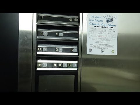 DOVER Impulse Hydraulic Glass Elevator - North Parking Garage - Mt. Lebanon, PA