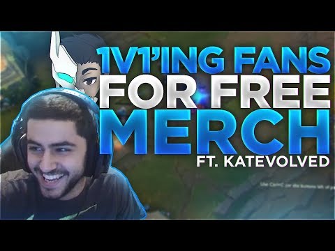 Yassuo | MOE 1V1S FANS FOR MERCH MONEY Ft. KatEvolved
