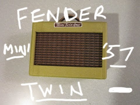 Видео-обзор товара Комбоусилитель Fender Mini '57 Twin-Amp