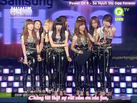 [TYVF][091210] SNSD - DIGITAL DAESANG AWARD (Golden Disk Awards 2009)