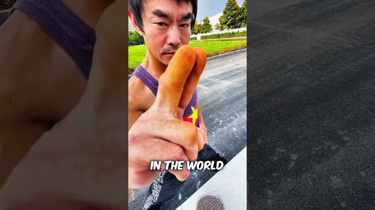 The Strongest Two Fingers #shorts #martialarts