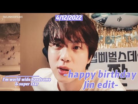 Happy birthday Jin edit