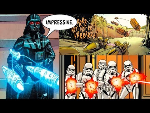 When a Jealous Darth Vader Stopped a Podrace(Canon) - Star Wars Comics Explained