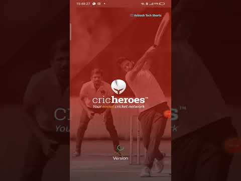 Best App for scoring live cricket matches and save team records #cricheroes #cricket