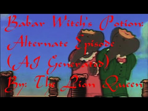 Babar: Witch's Potion (Alternate Episode) (AI Generated) By: The Lion Queen