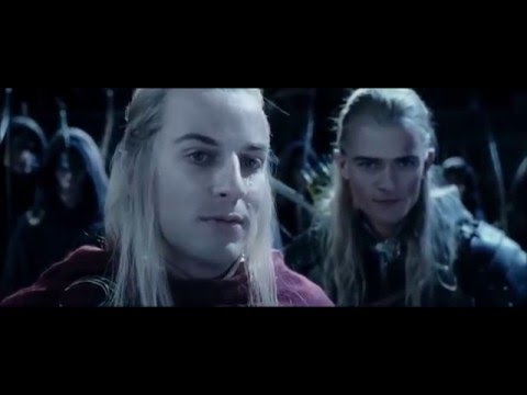 The Lord of the Rings - Haldir brings aid to Helm's Deep PL