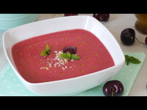 GAZPACHO de CEREZAS