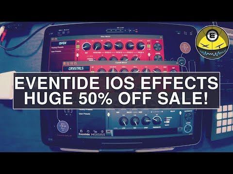 Huge Holiday Discount on Eventide Effects for iOS!